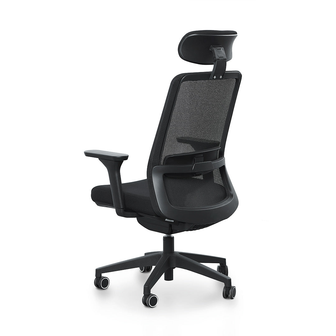 Mesh Office Chair - Full Black