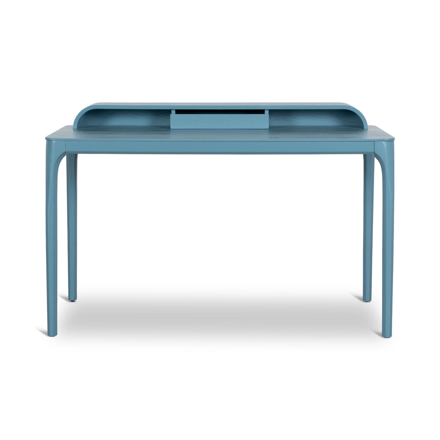 Wooden Home Office Desk - Light Blue