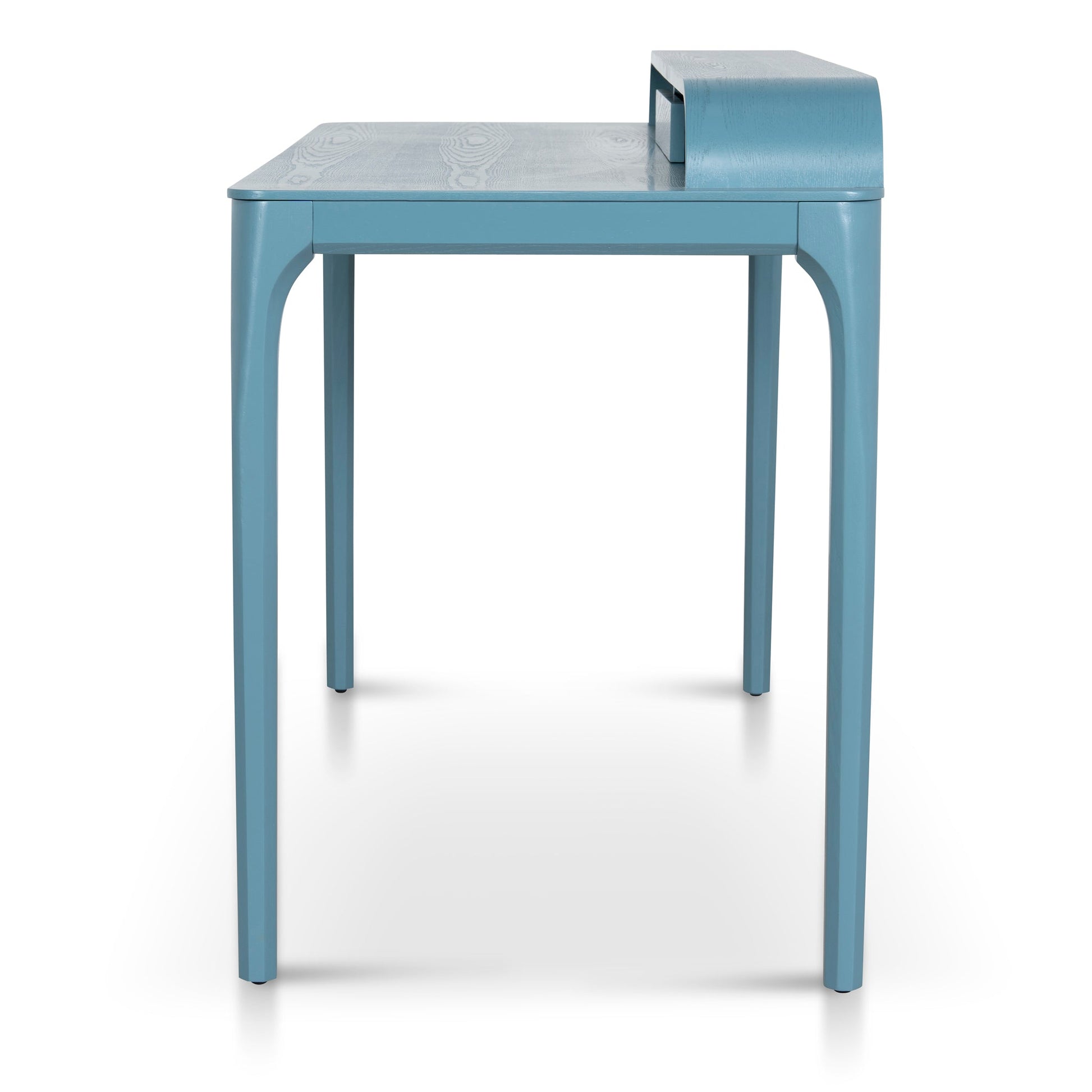 Wooden Home Office Desk - Light Blue