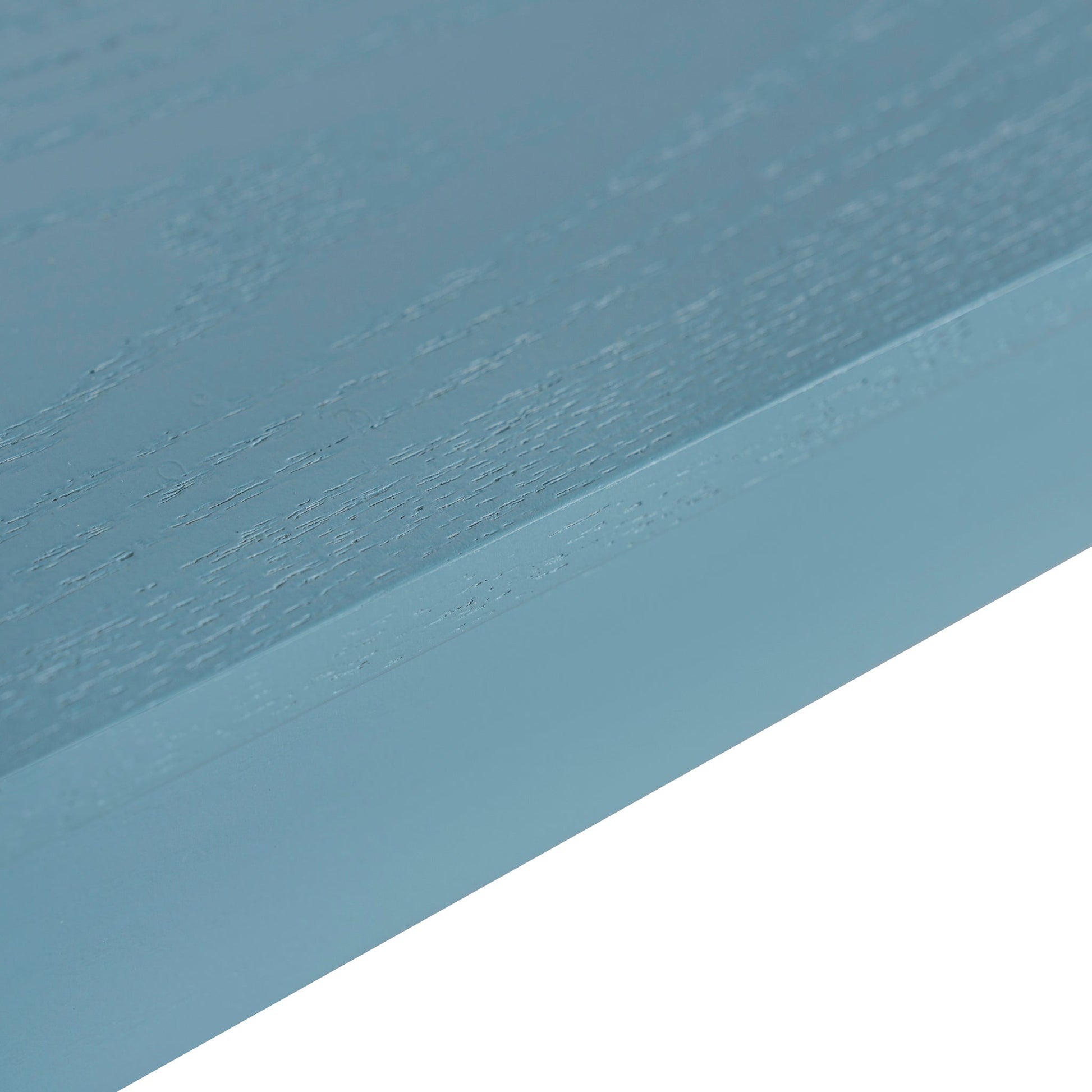 Wooden Home Office Desk - Light Blue