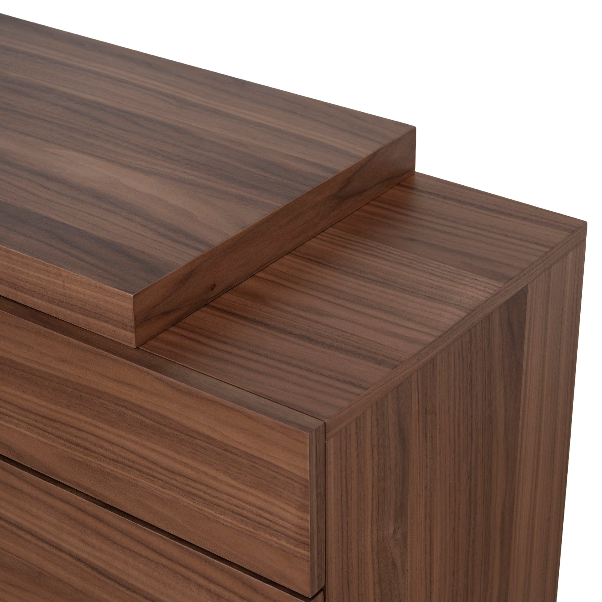 Extendable Home Office Desk - Walnut