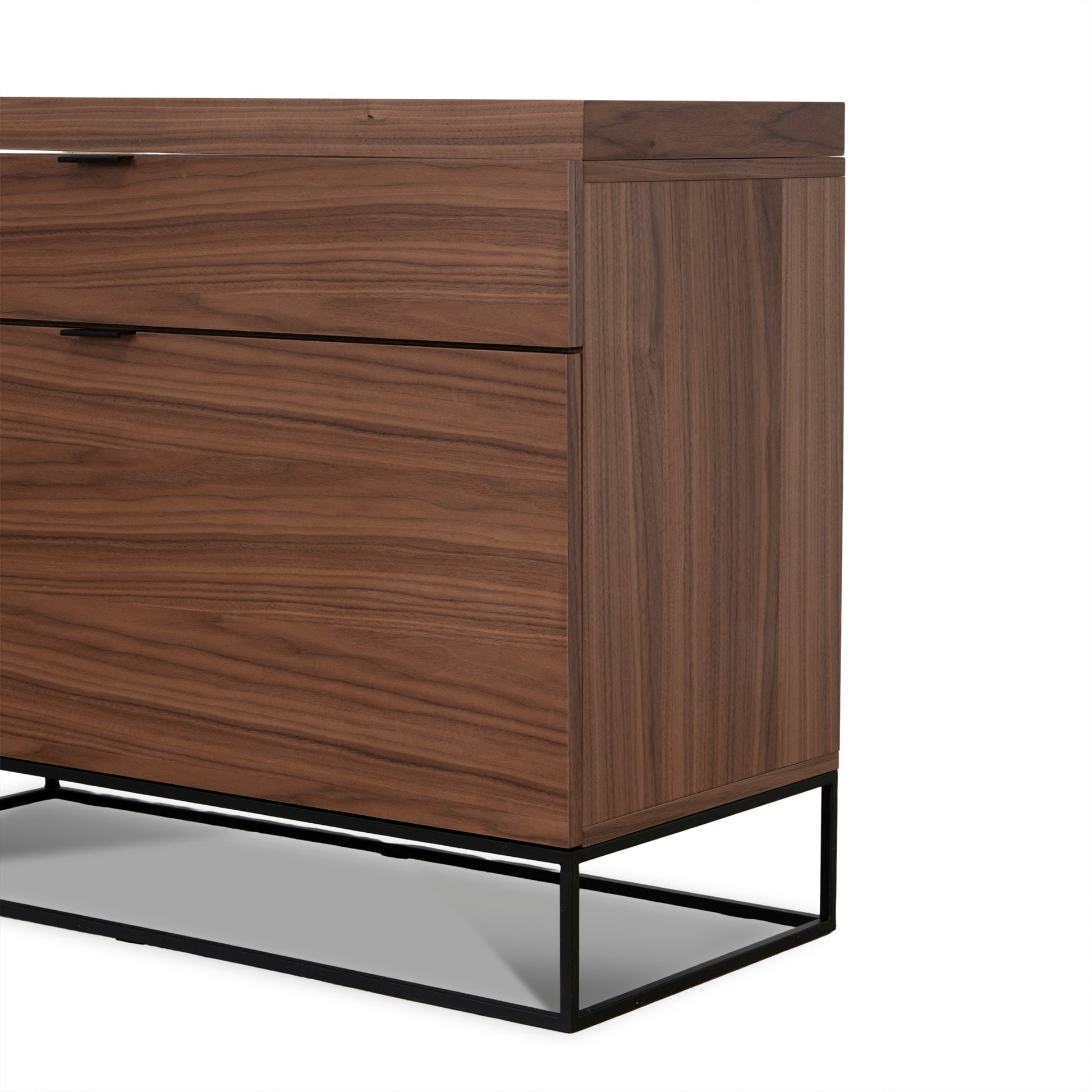 Extendable Home Office Desk - Walnut