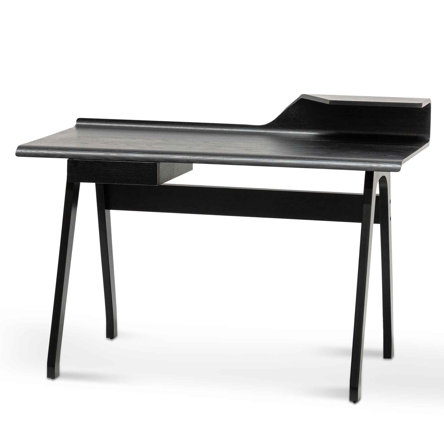 Wooden Home Office Desk - Black