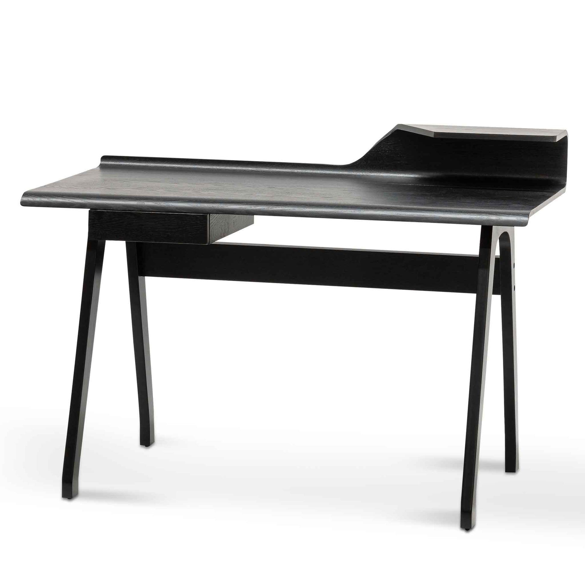 Wooden Home Office Desk - Black