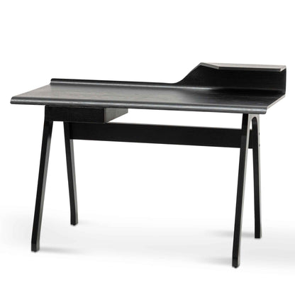 Wooden Home Office Desk - Black