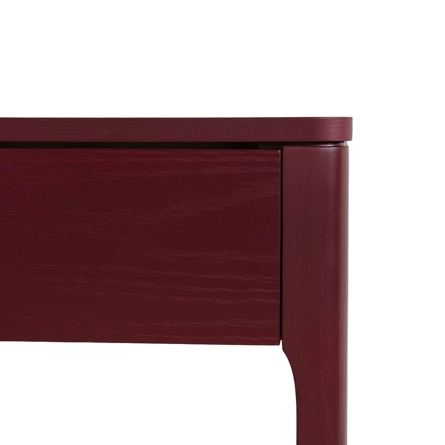 1.2m Home Office Desk - Burgundy Red