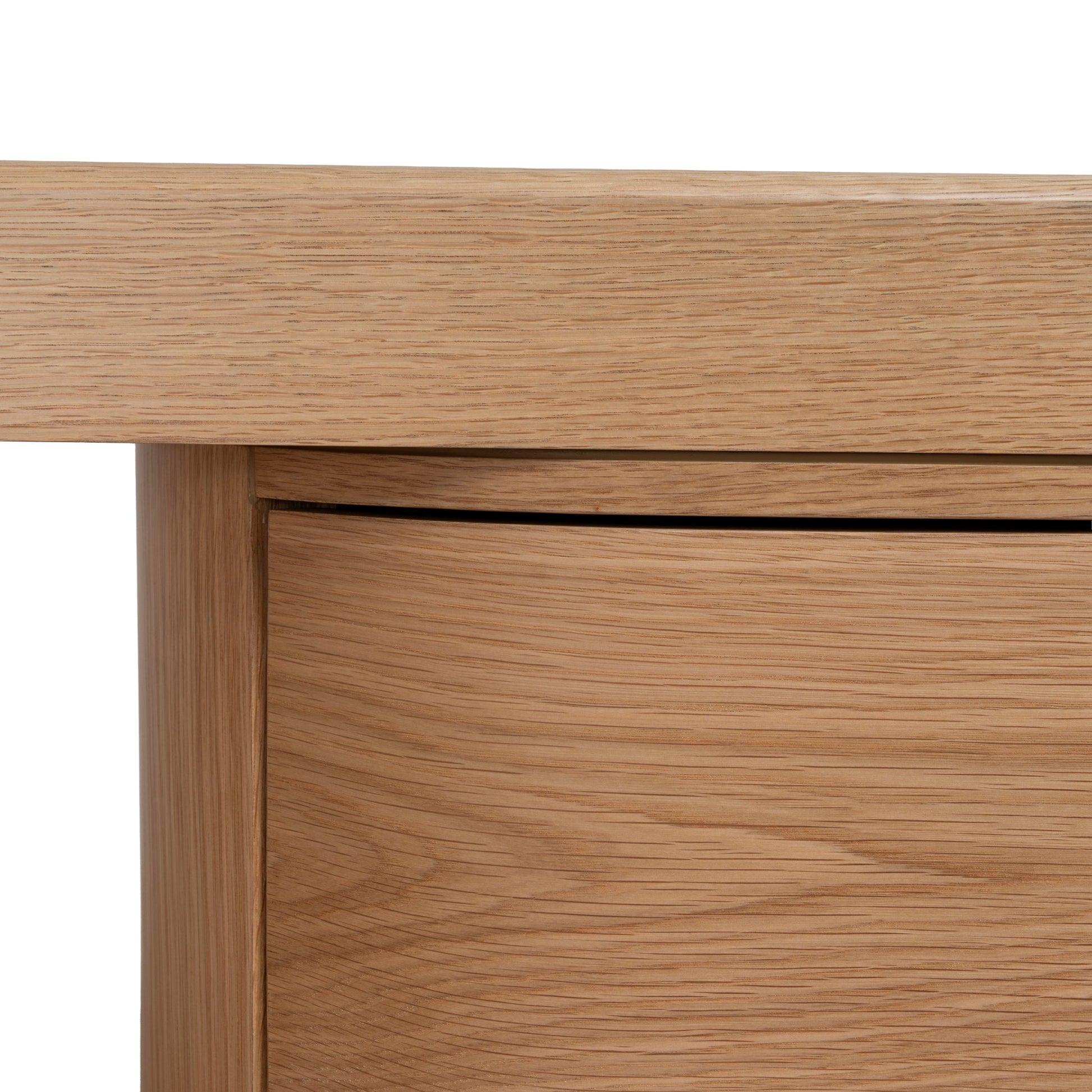1.7m Office Desk - Natural Oak