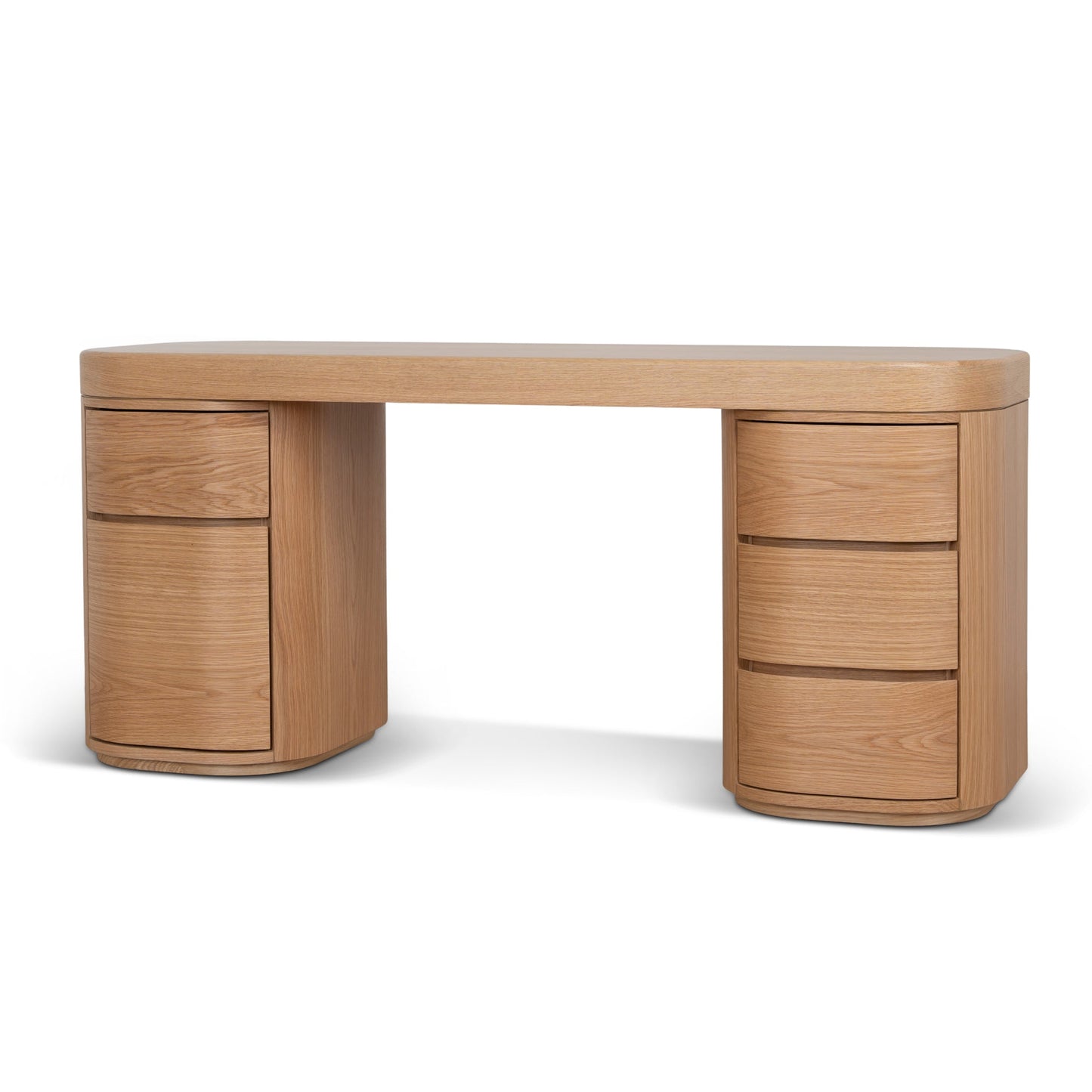1.7m Office Desk - Natural Oak