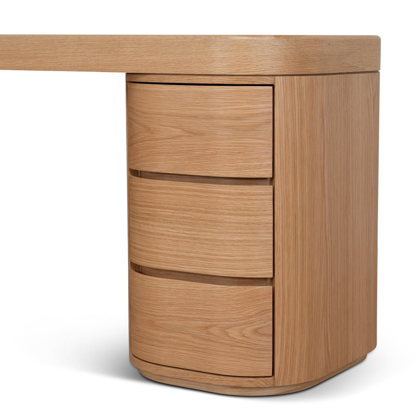 1.7m Office Desk - Natural Oak