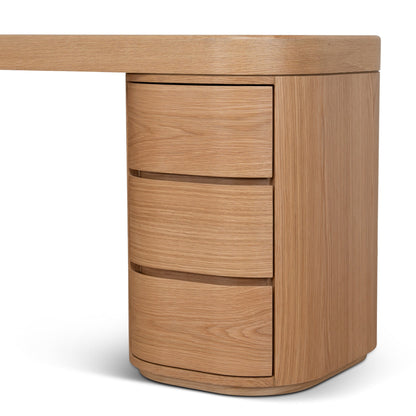 1.7m Office Desk - Natural Oak