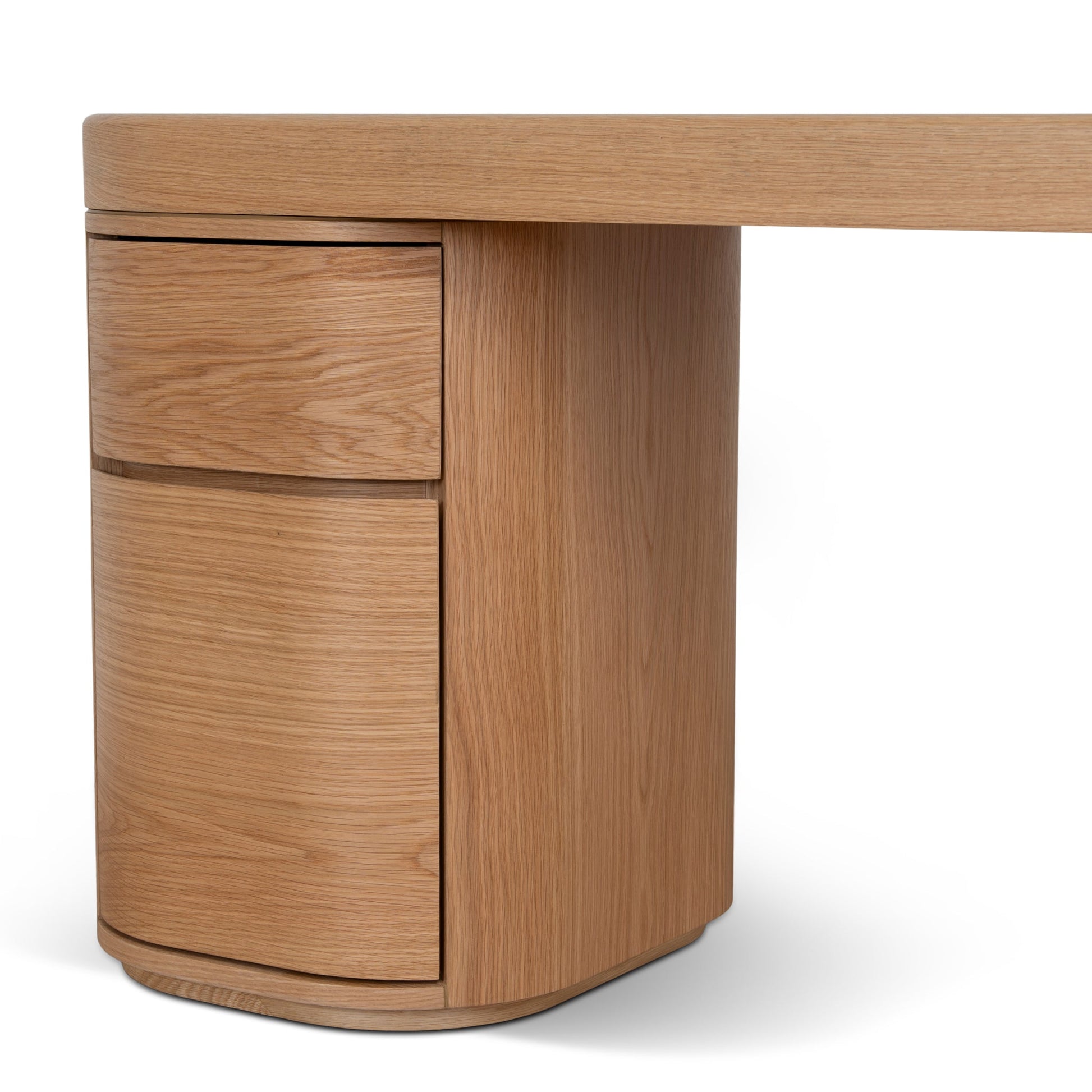 1.7m Office Desk - Natural Oak