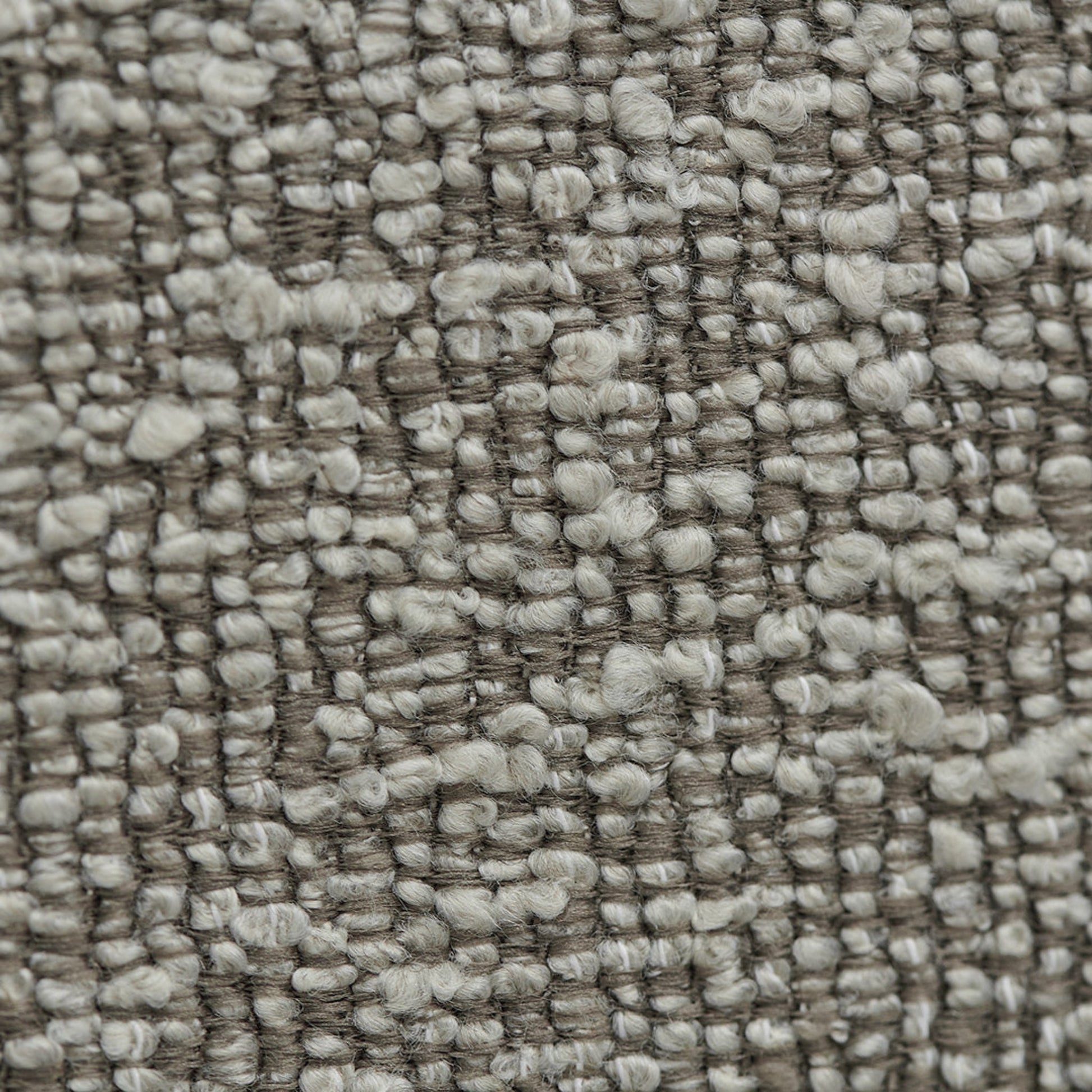 Fabric Queen Bed Frame - Olive Brown Boucle