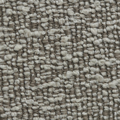 Fabric Queen Bed Frame - Olive Brown Boucle