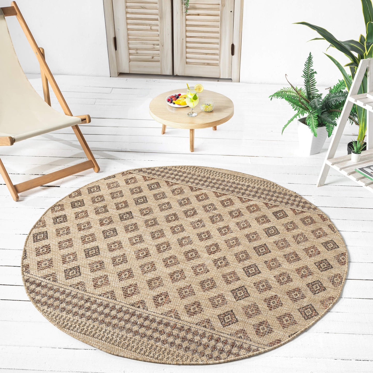 Park 562 Fawn Round Rug
