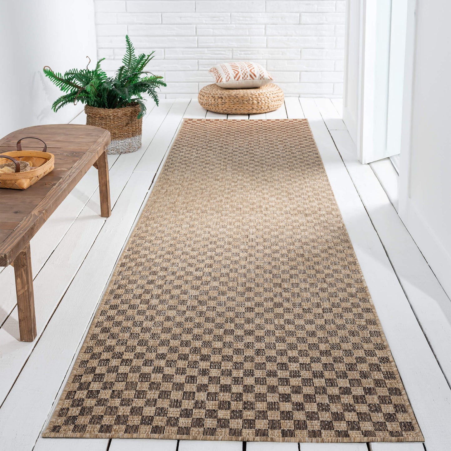 Park 565 Taupe Hallway Runner