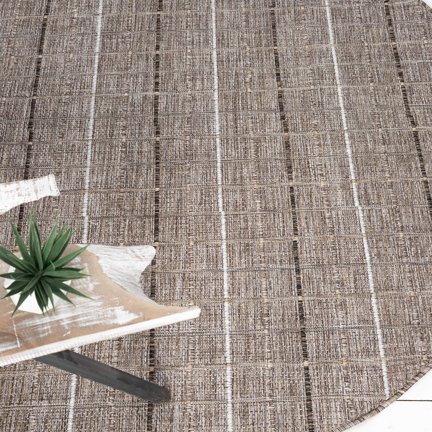 Park 577 Natural Round Rug
