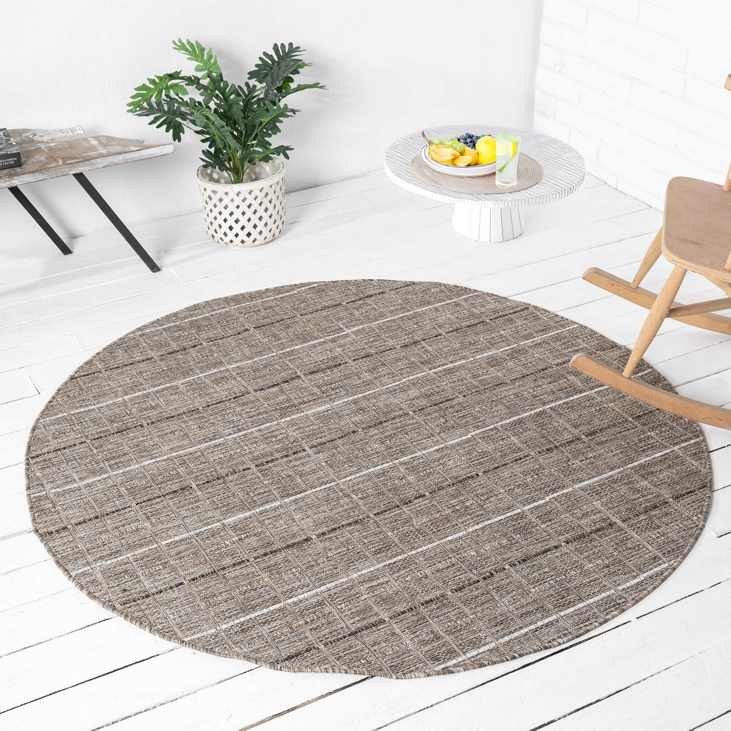 Park 577 Natural Round Rug