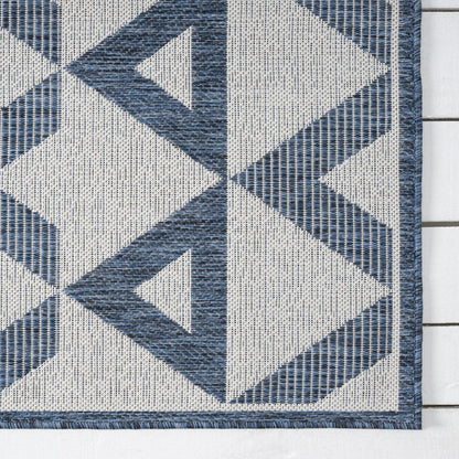 Patio 457 Indigo Hallway Runner