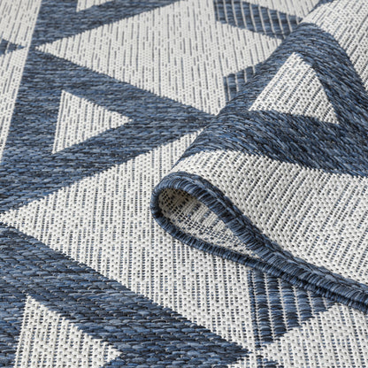 Patio 457 Indigo Hallway Runner
