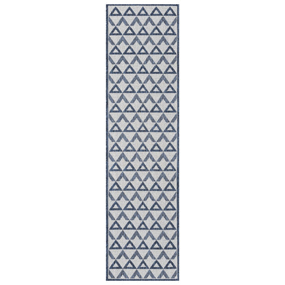 Patio 457 Indigo Hallway Runner