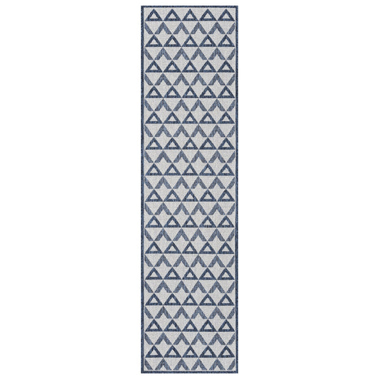 Patio 457 Indigo Hallway Runner