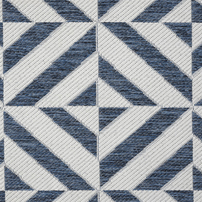 Patio 458 Aqua Hallway Runner
