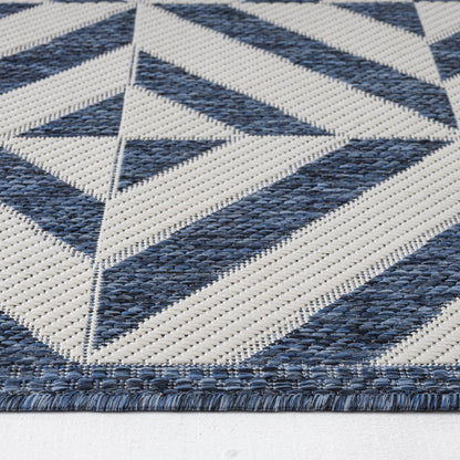 Patio 458 Aqua Hallway Runner