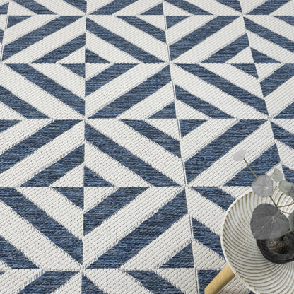 Patio 458 Aqua Rectangle Rug