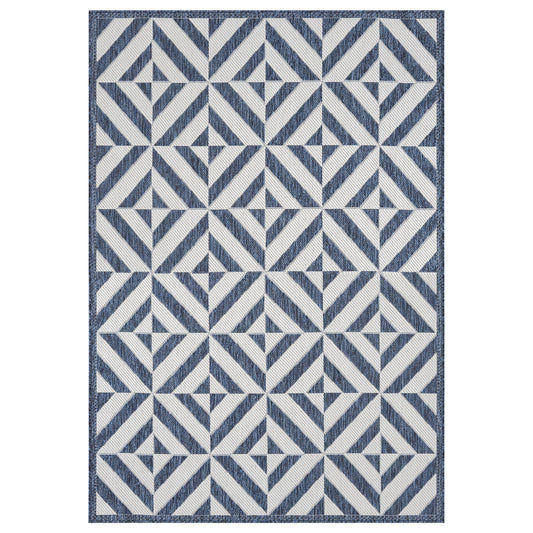 Patio 458 Aqua Rectangle Rug
