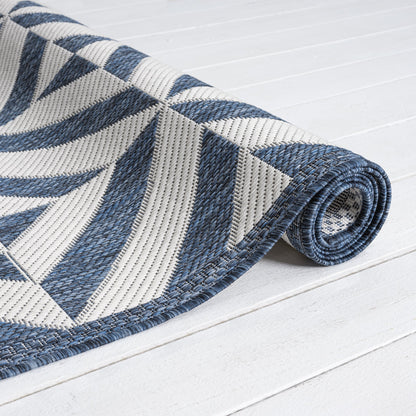 Patio 458 Aqua Rectangle Rug