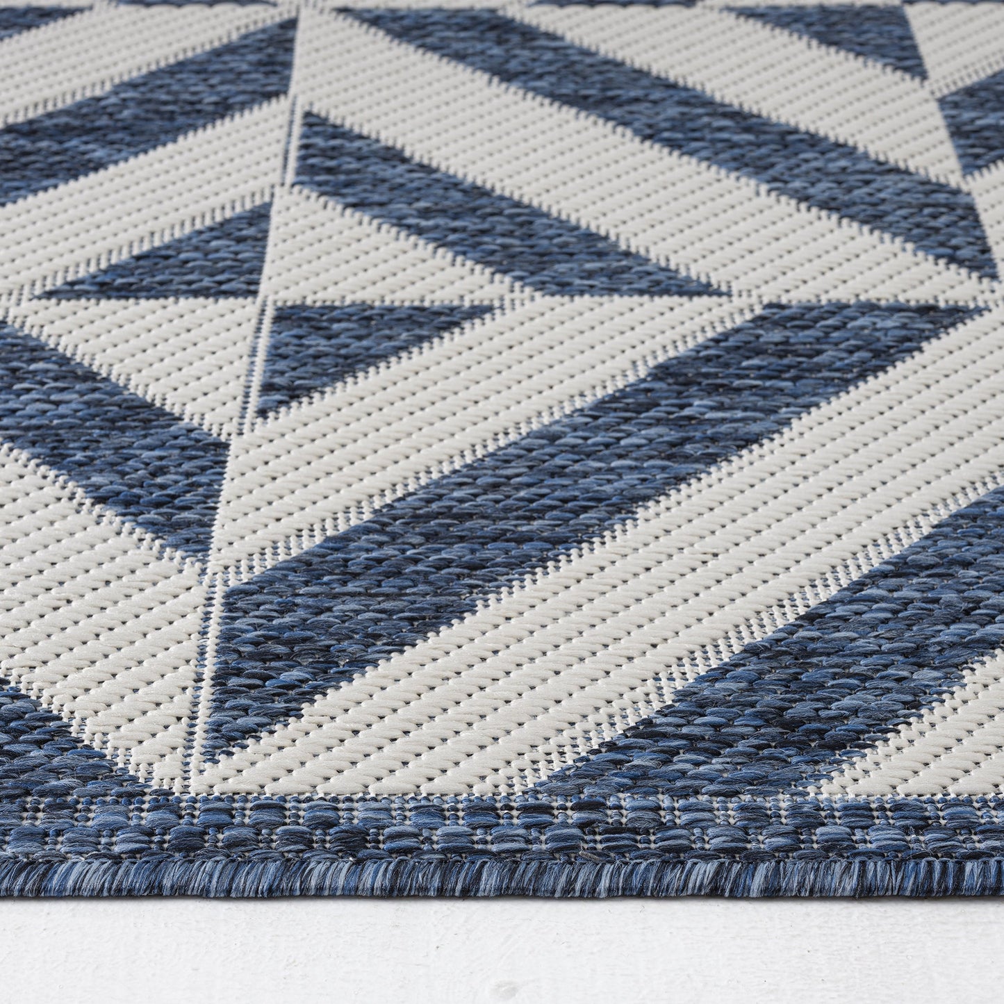 Patio 458 Aqua Rectangle Rug