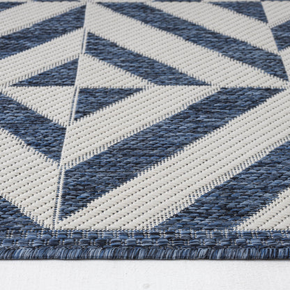 Patio 458 Aqua Rectangle Rug