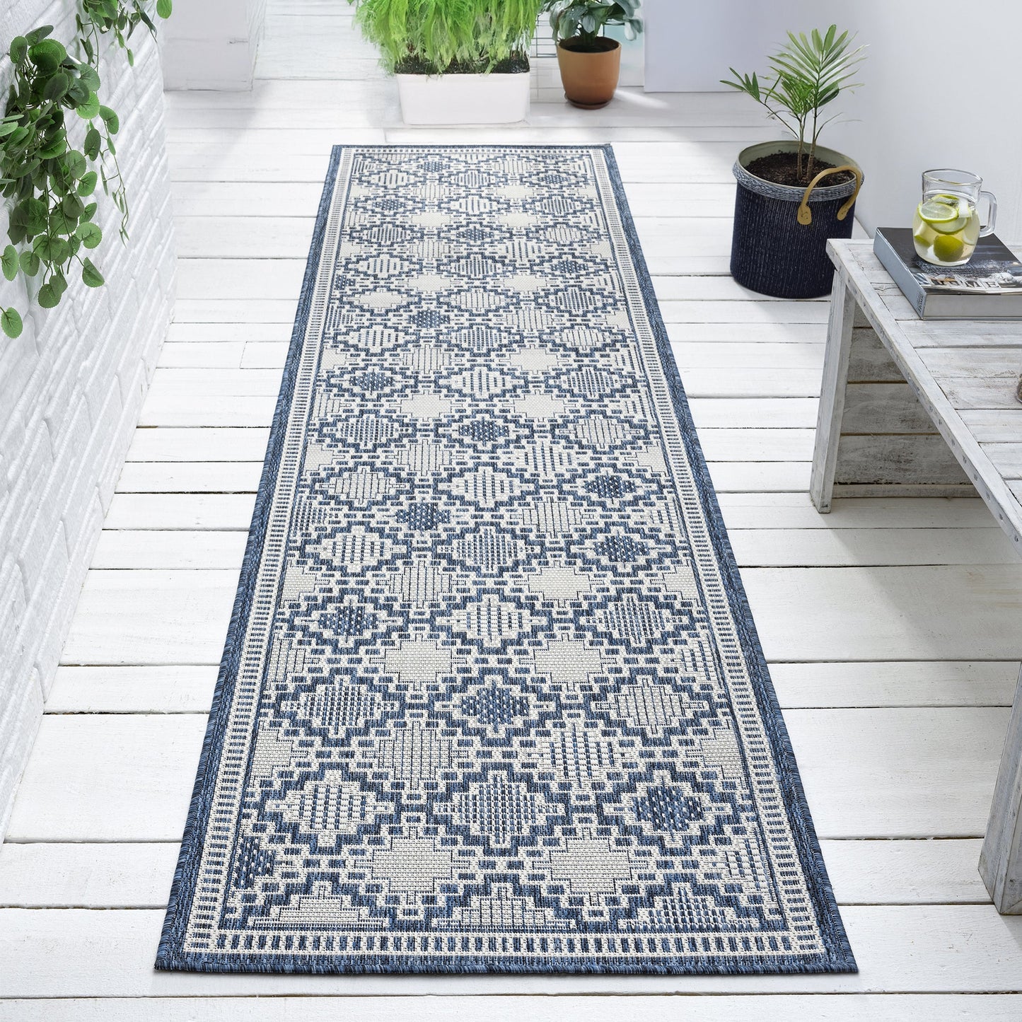 Patio 459 Arctic Hallway Runner