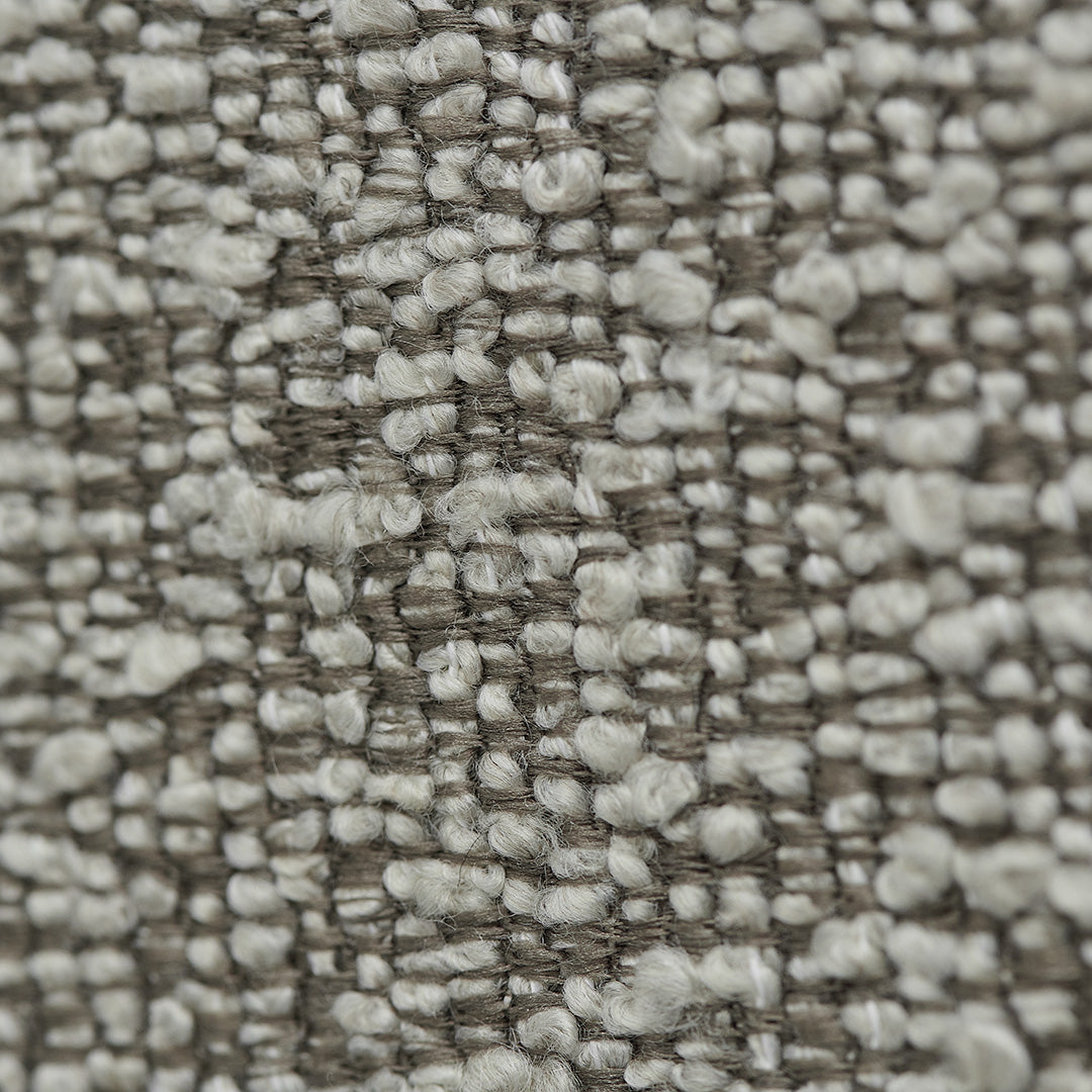 Fabric Queen Bed Frame - Olive Brown Boucle