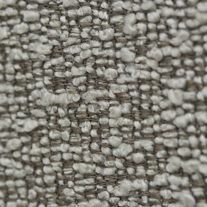 Fabric Queen Bed Frame - Olive Brown Boucle