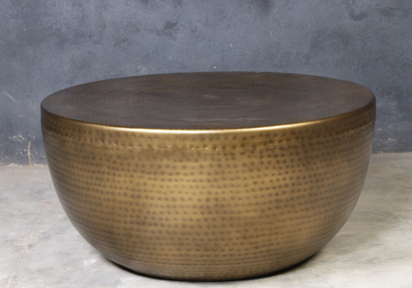 Hammered Metal Coffee Table