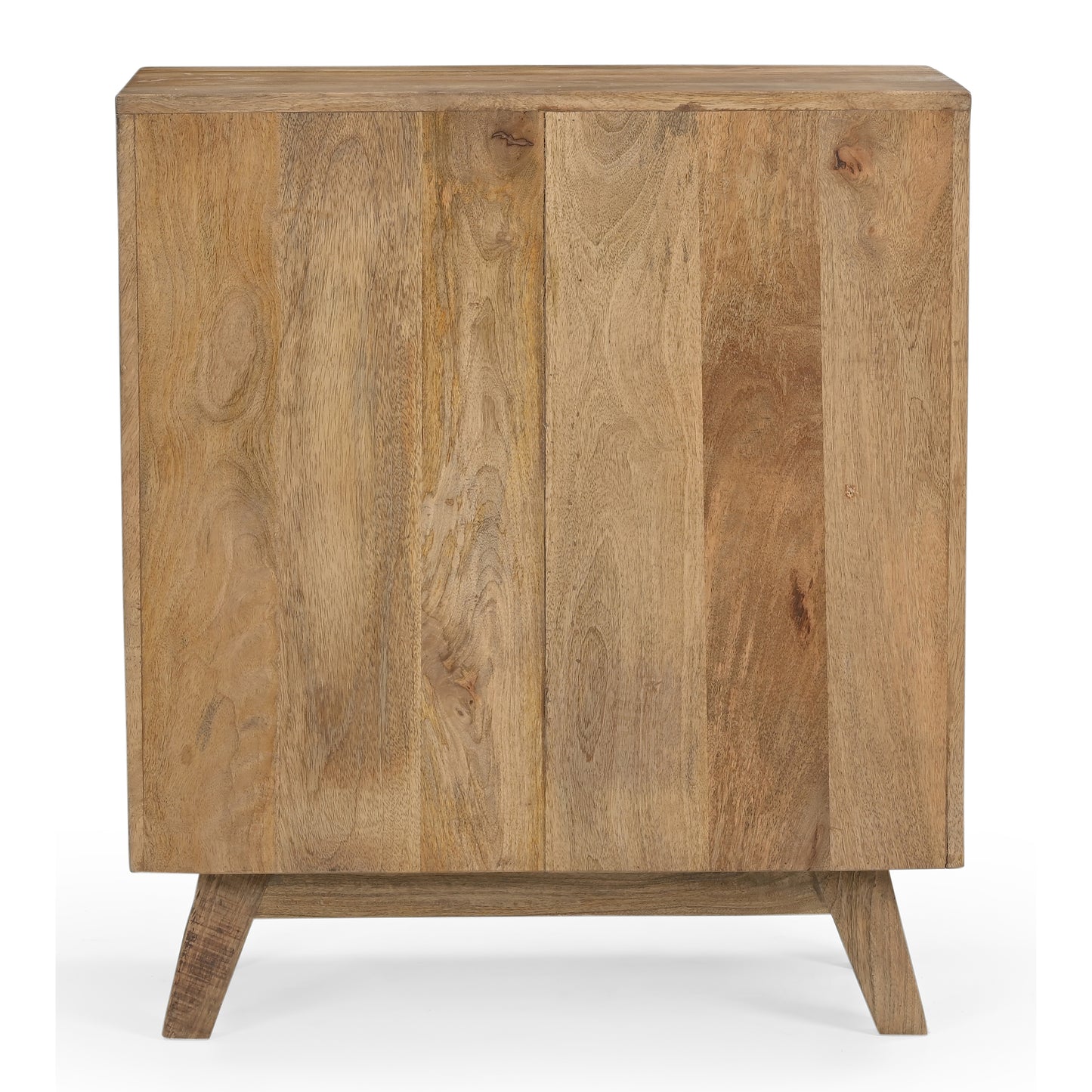 Scandi Handmade Solid Timber Cowhide Cabinet