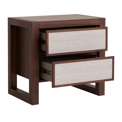 Bedside Table - Walnut