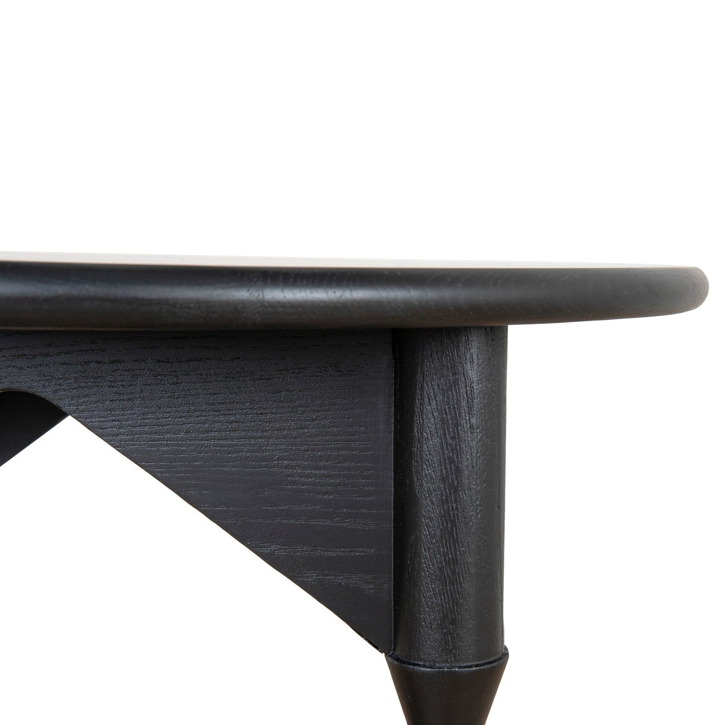 52cm Side Table - Full Black