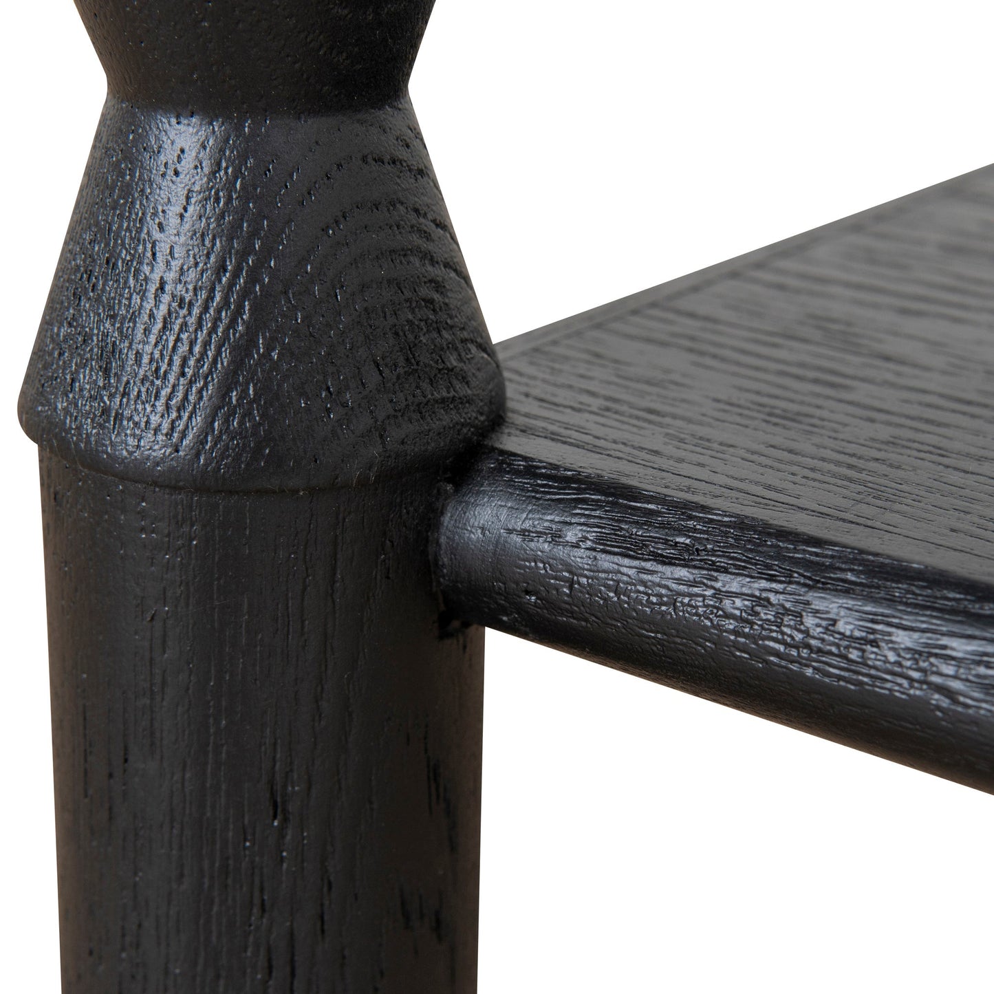 52cm Side Table - Full Black