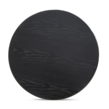 52cm Side Table - Full Black