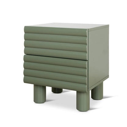 48cm Bedside Table - Green