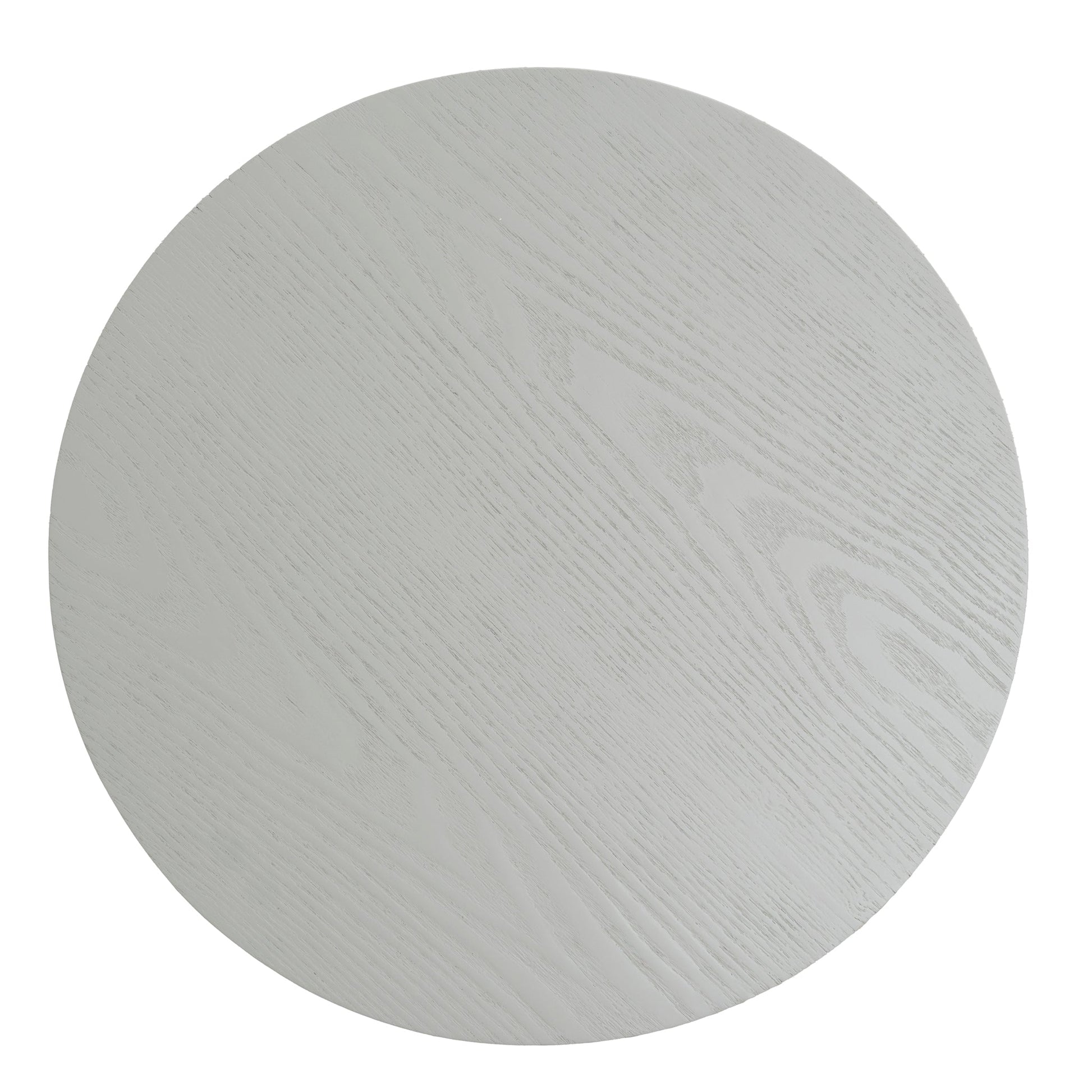 49.5cm Round Side Table - Light Grey