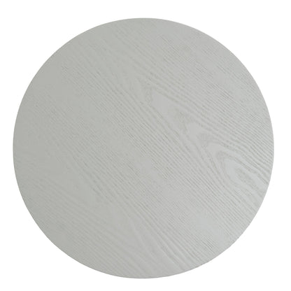 49.5cm Round Side Table - Light Grey