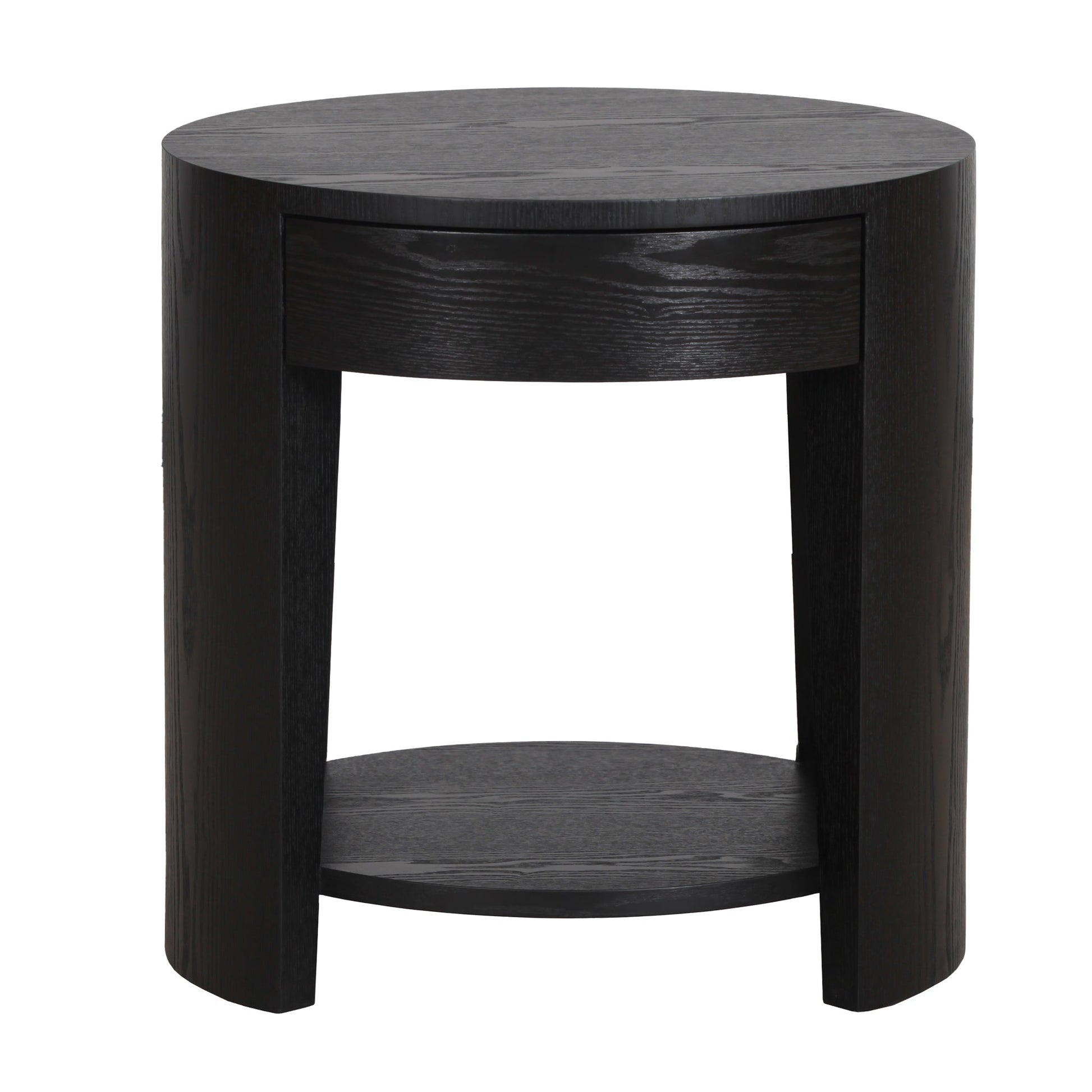 55cm Side Table - Full Black