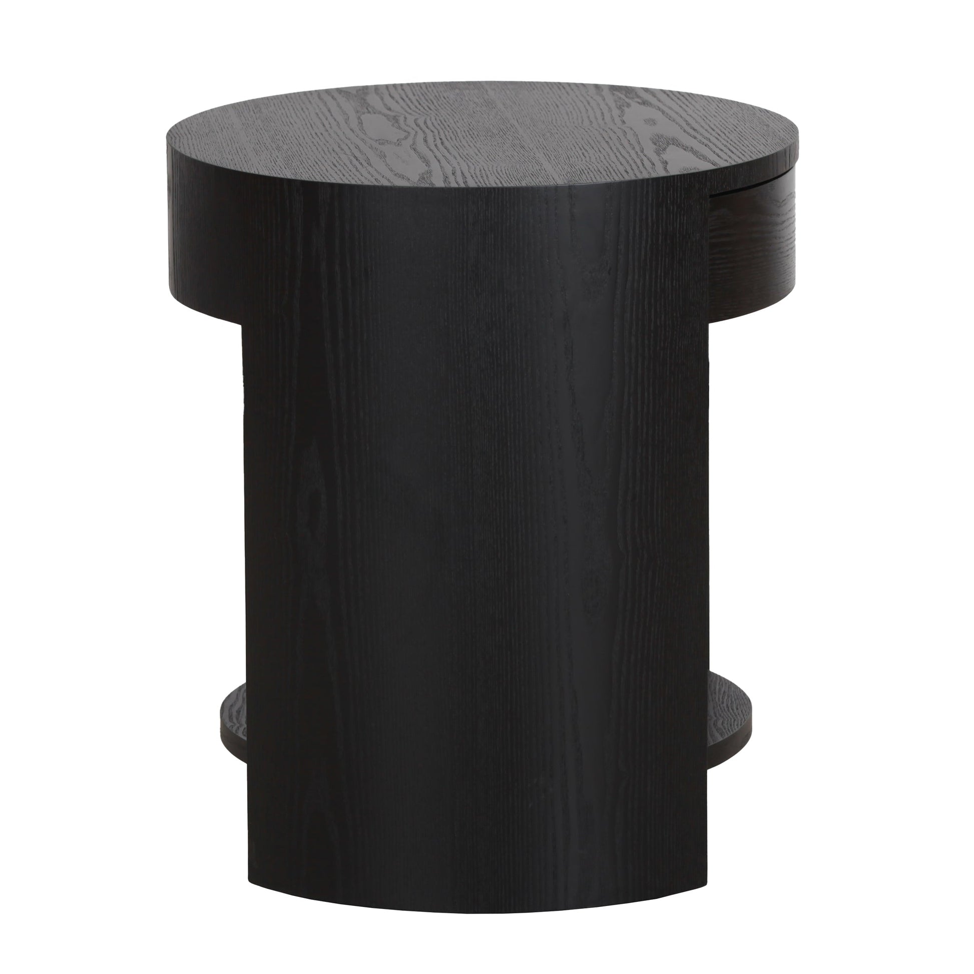 55cm Side Table - Full Black