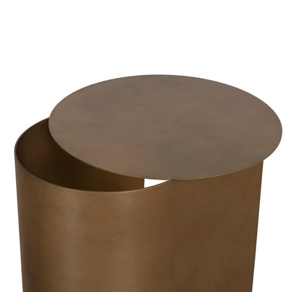 60cm Side Table - Bronze