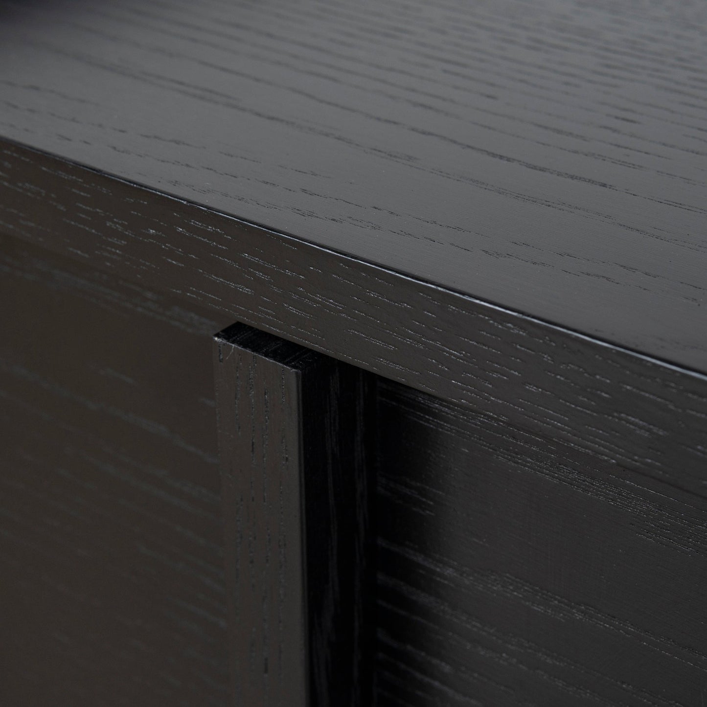 50cm Bedside Table - Black