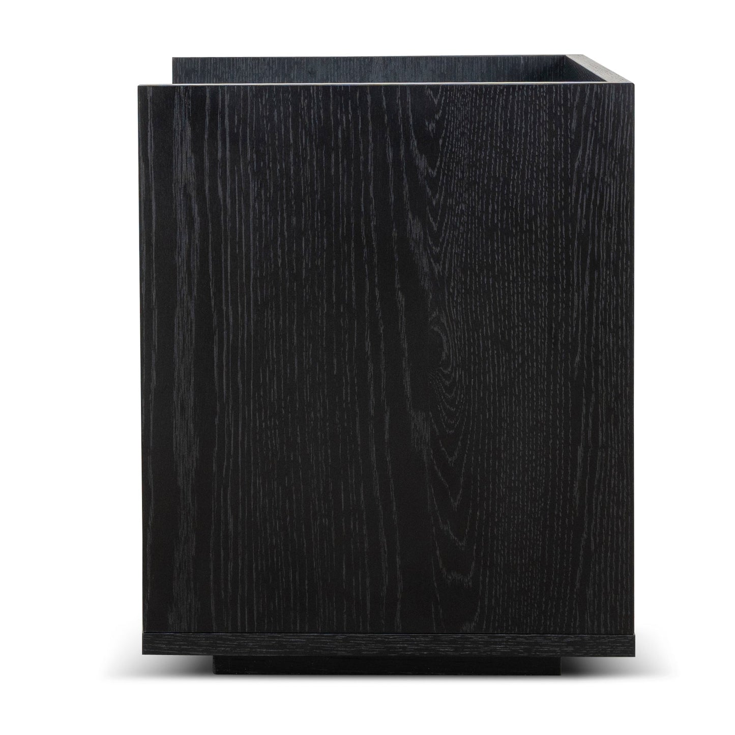 50cm Bedside Table - Black