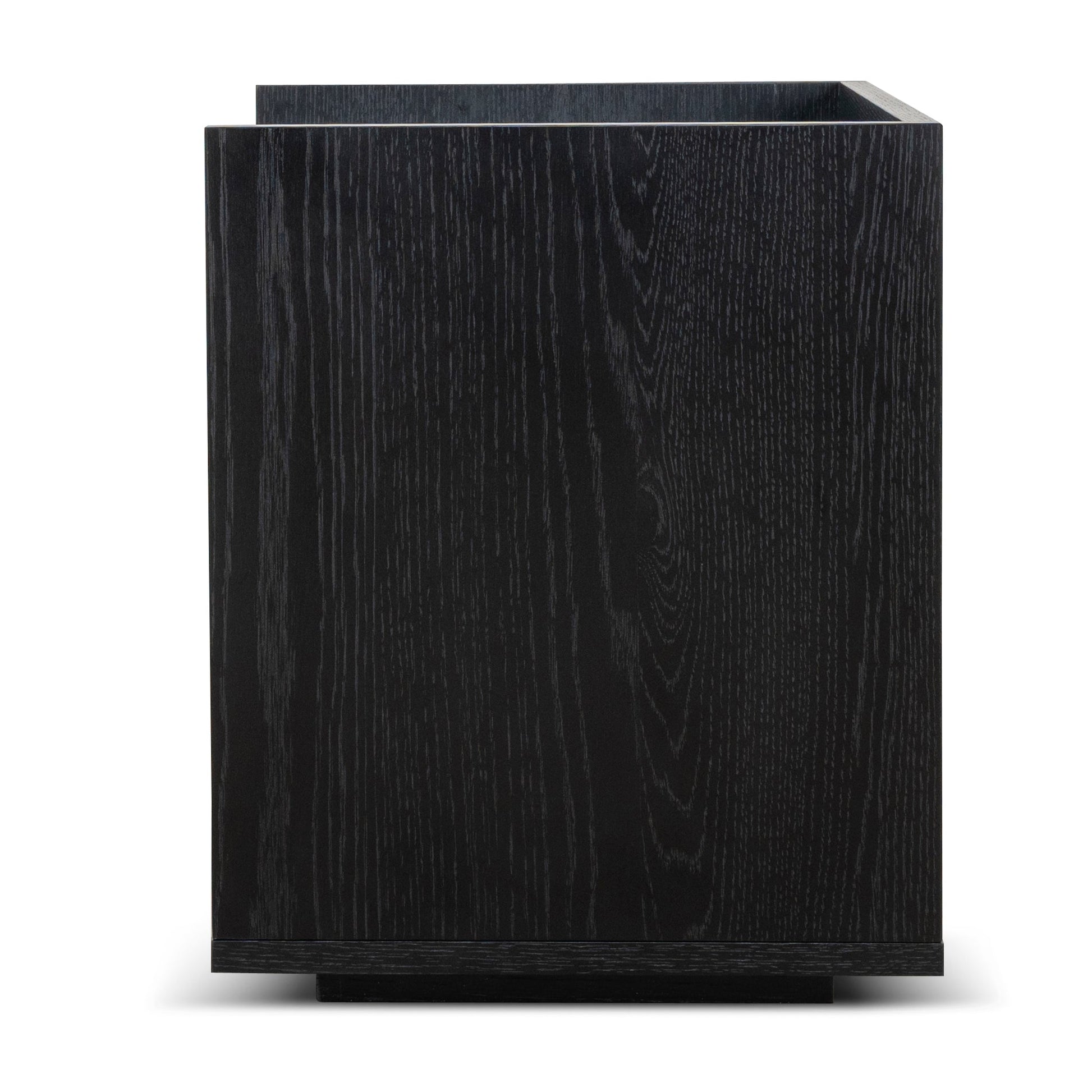 50cm Bedside Table - Black